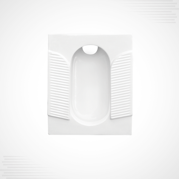 The Shark Ceramic – Eastern Squat Toilet Pan